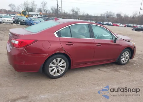 2017 Subaru Legacy 2.5I Premium z USA, uszkodzony, nr VIN 4S3BNAC61H3027699